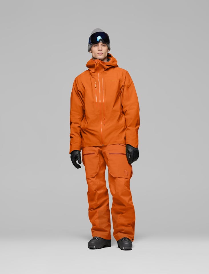 Norrøna Men's Lofoten GTX Pro Jacket Gold Flame 07