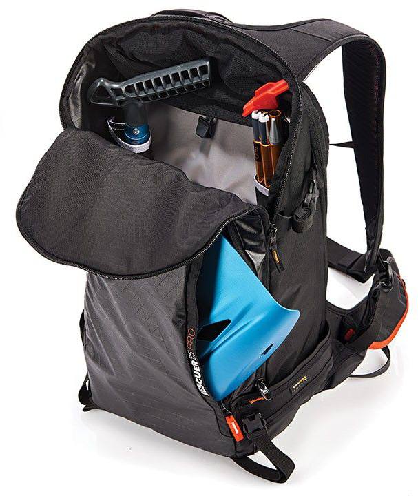 Arva Backpack Rescuer 25 Pro Black 02