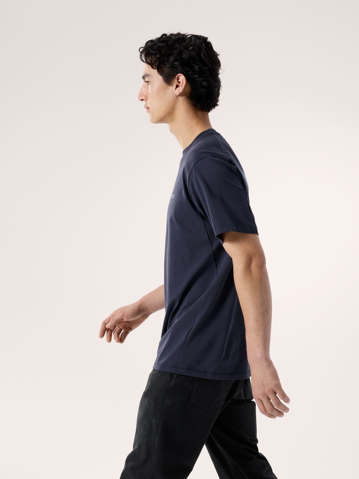 Arc'teryx Men's Kragg SL Cotton SS Black Sapphire 05