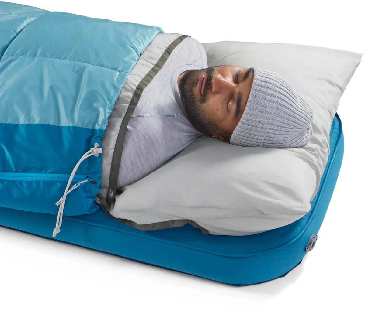 Пуховый спальный мешок Traveller 7°C Regular