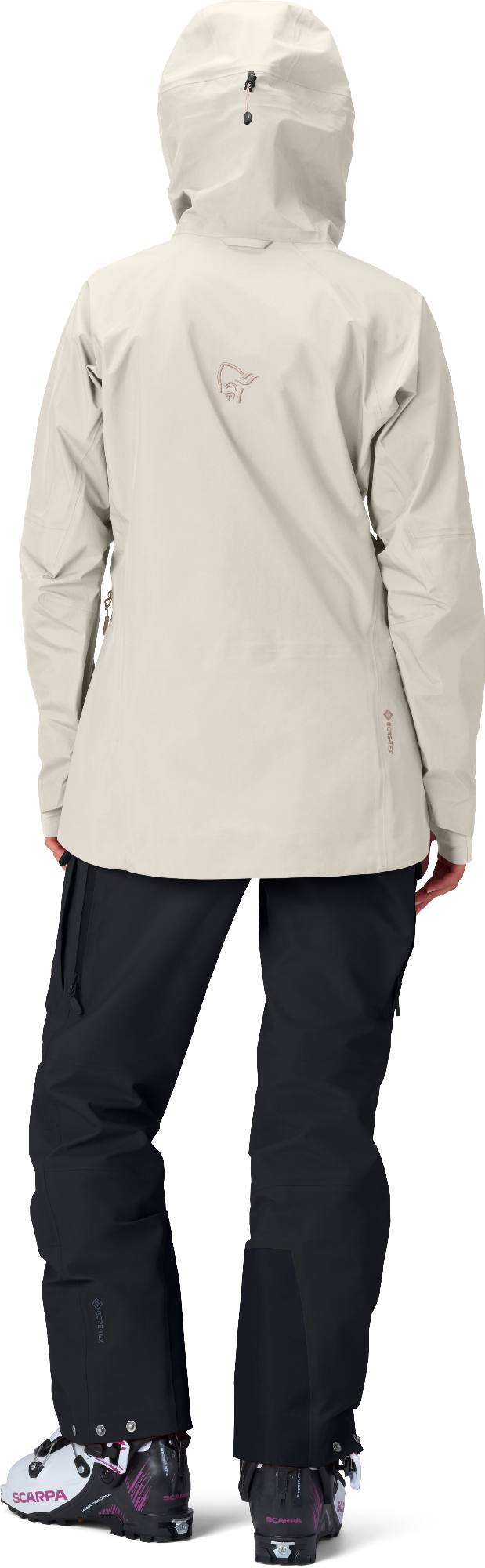 Norrøna Women's Møre GTX Jacket Oatmeal 03