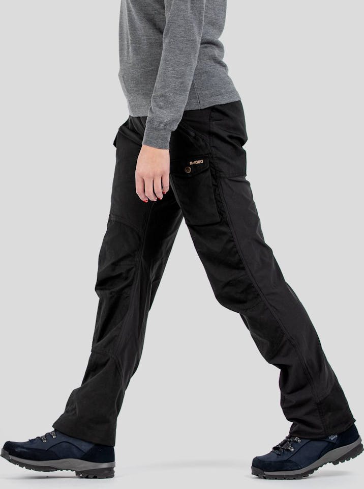 Fjällräven Nikka Trousers Curved Black 03