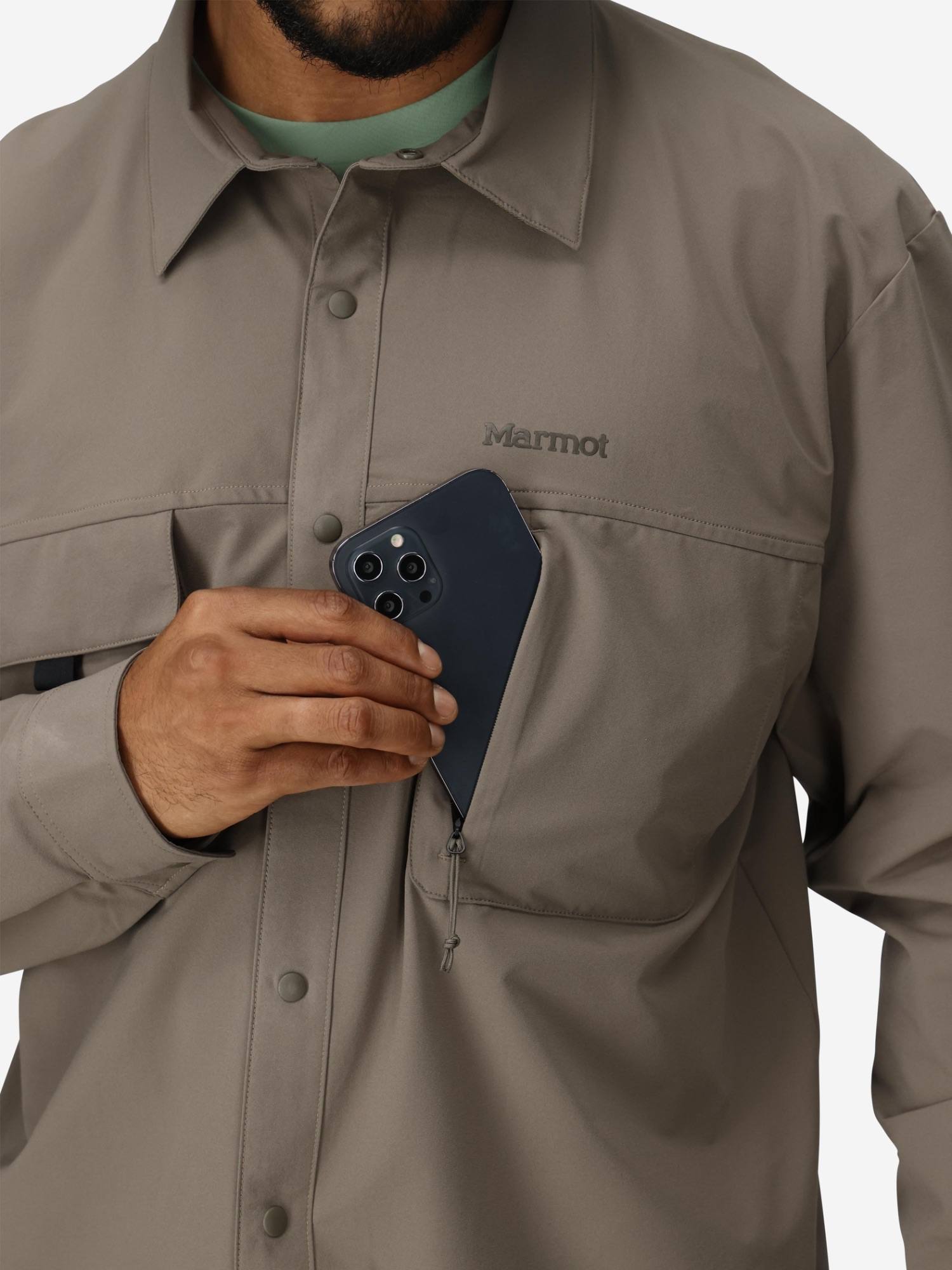 Marmot Men's AirExchange UPF40 Overshirt Clay 03