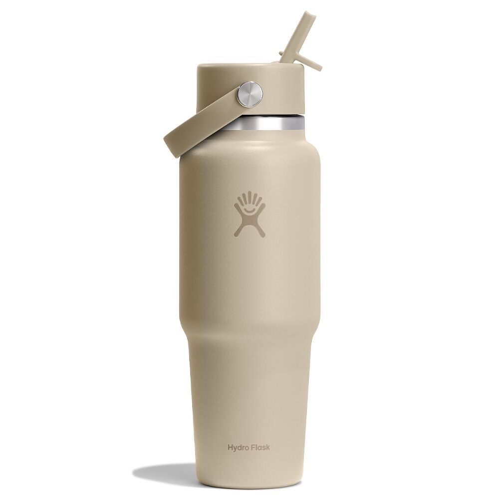 Hydro Flask 32 oz New Flex Straw Travel Bottle Oat 02