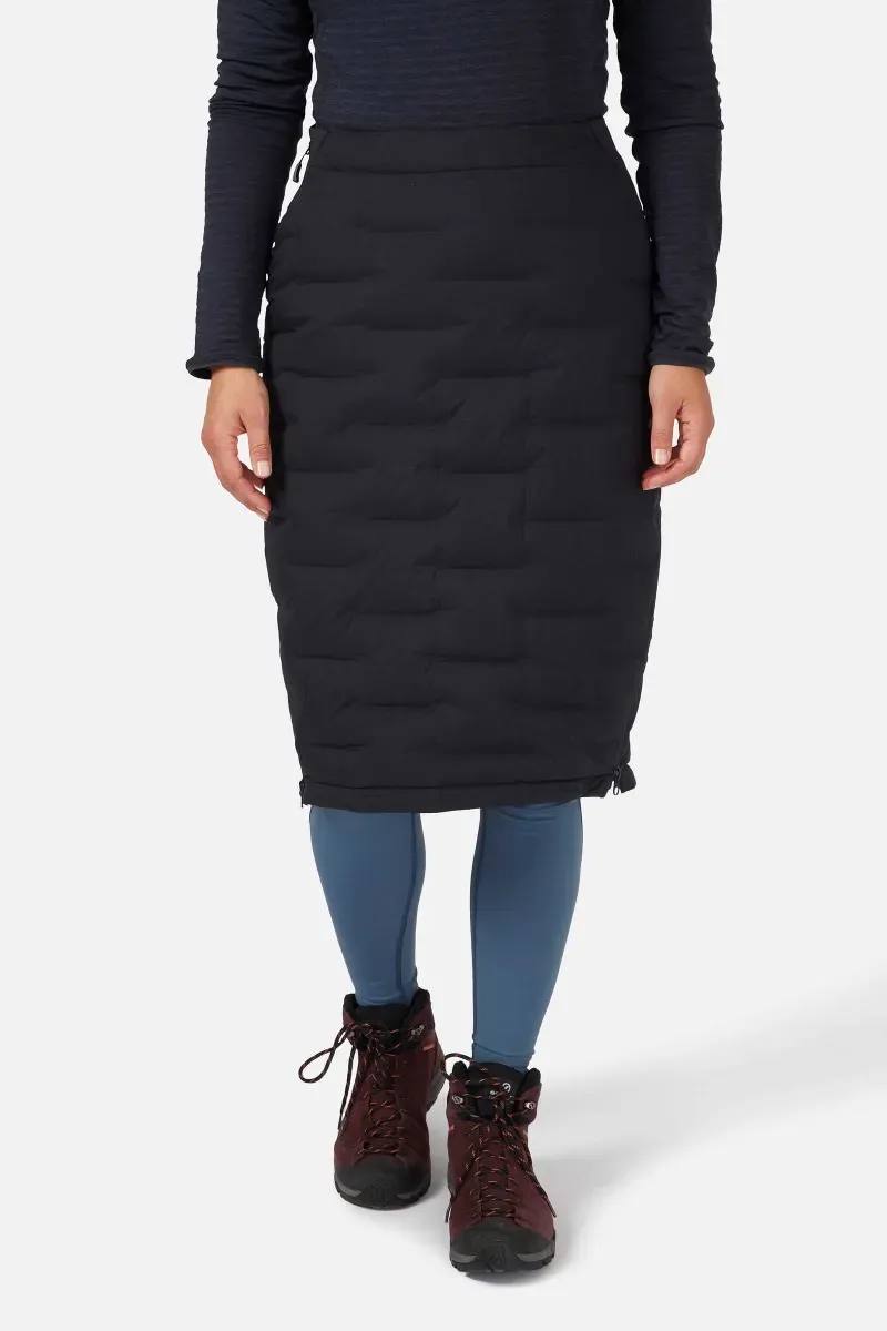 Rab Women's Cubit Stretch Down Skirt Ebony 02