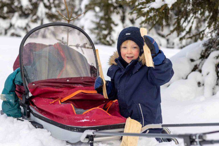 Fjellpulken Childrens Pulk Complete  04