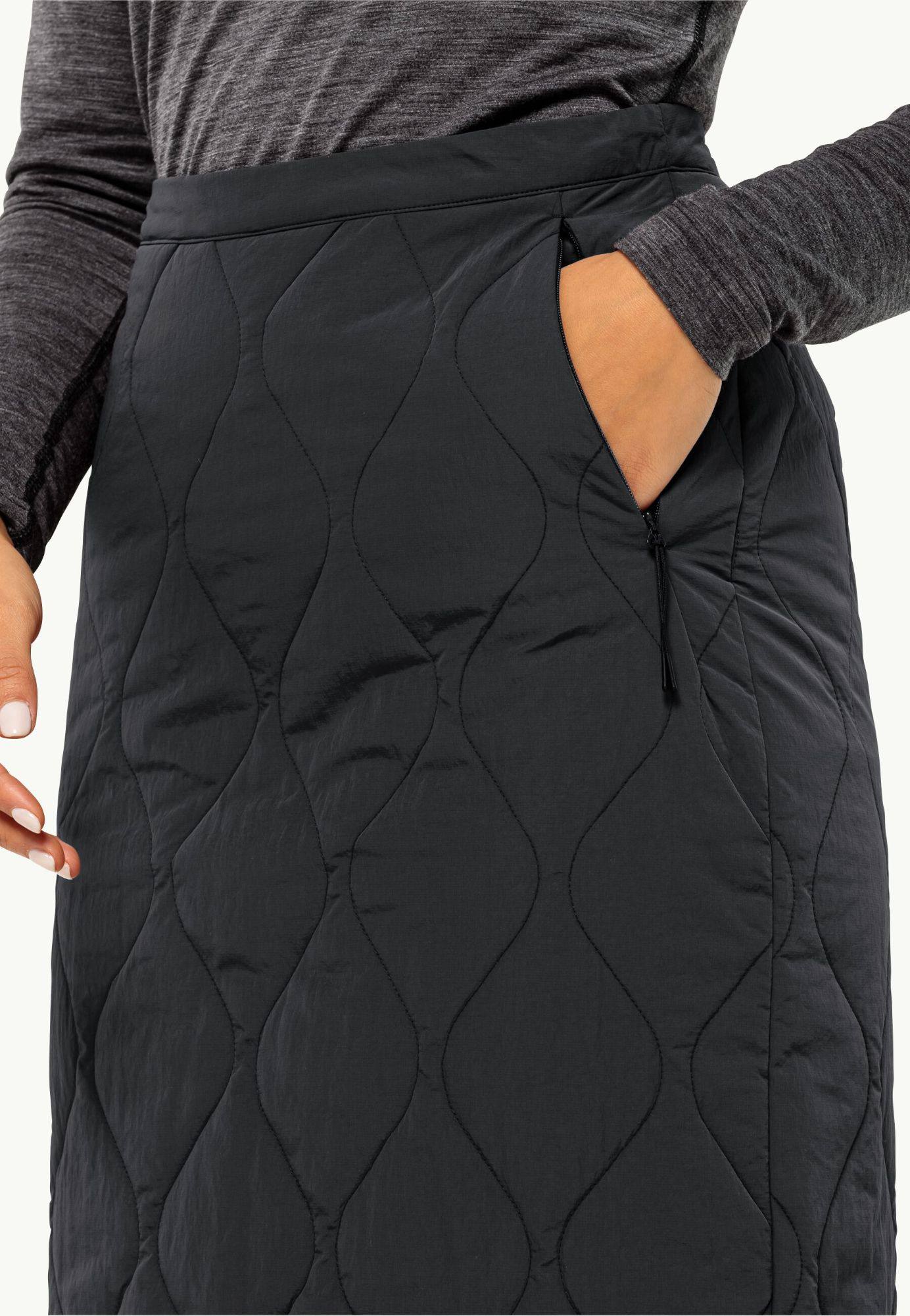 Jack Wolfskin Women's Wandermood Skirt Black 04