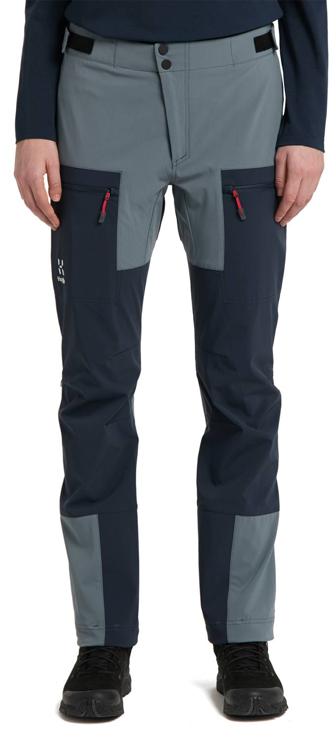 Haglöfs Women's ROC Sight Softshell Pant Steel Blue 02