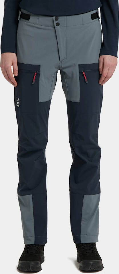 Haglöfs Women's ROC Sight Softshell Pant Steel Blue 02