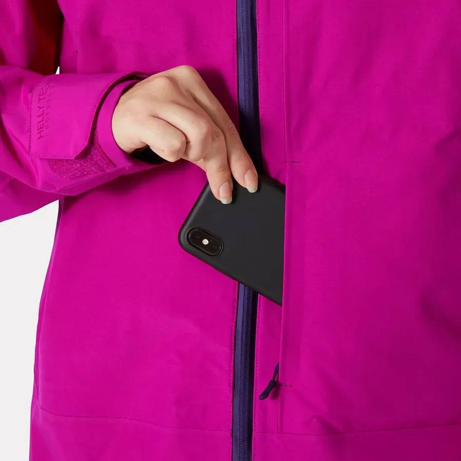 Helly Hansen Women's Sogn Shell Jacket Magenta 06
