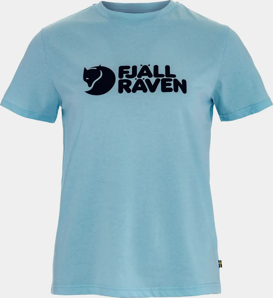 Fjällräven Women's Logo Tee Breeze Blue 01