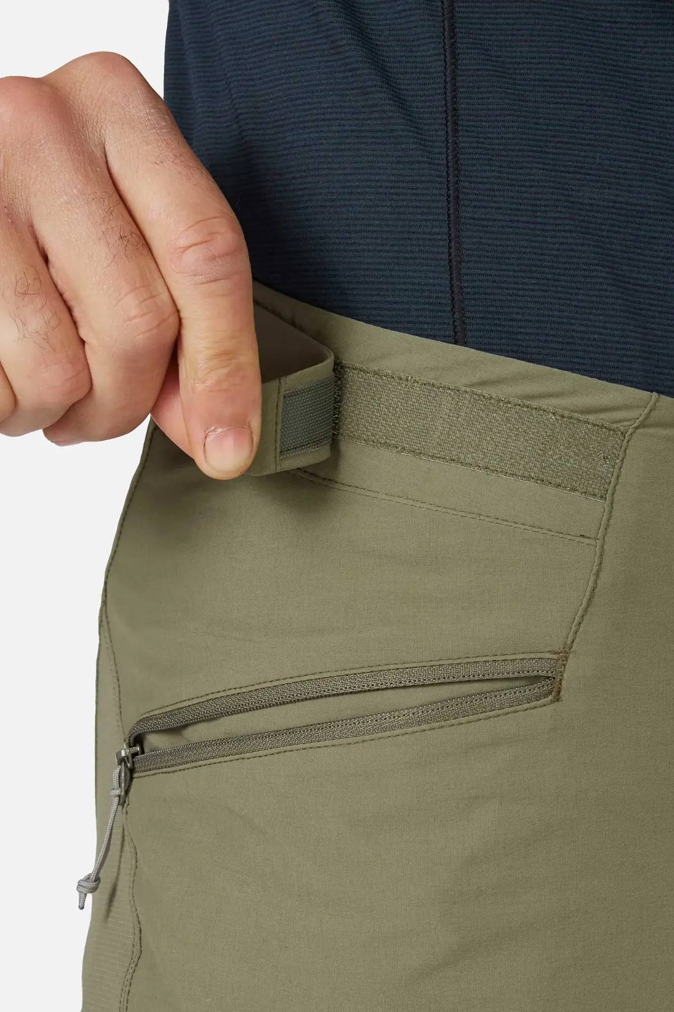 Rab Men's Cinder Crank Shorts Light Khaki 04