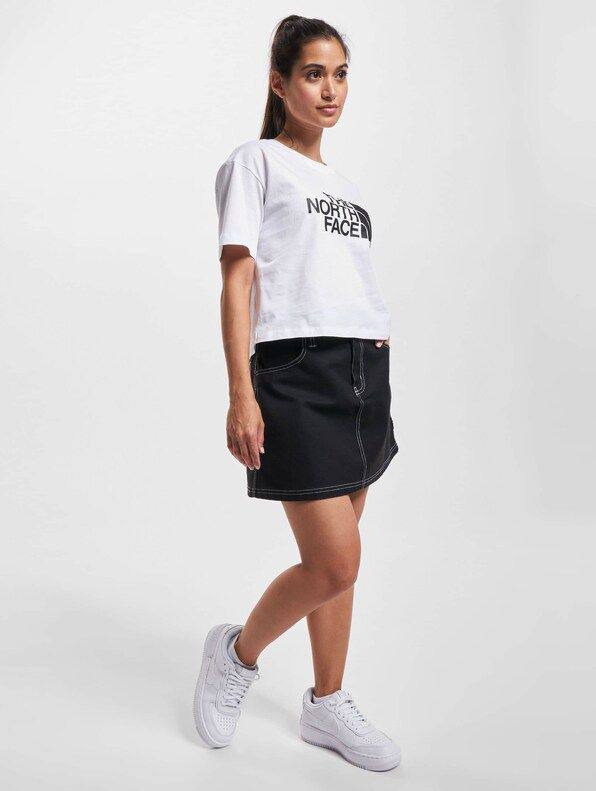 The North Face Women's Cropped Easy Tee White 03