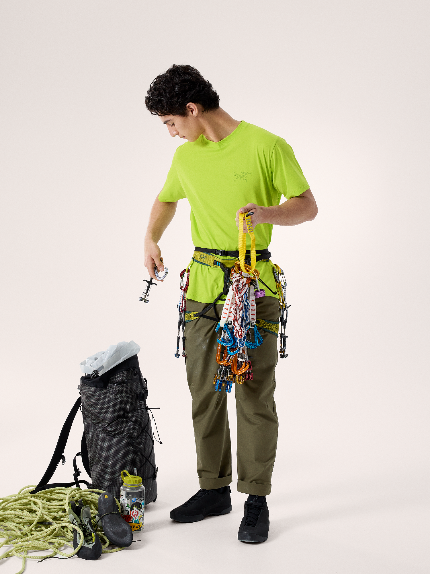 Arc'teryx Men's Kragg SL Cotton SS Mantis 03