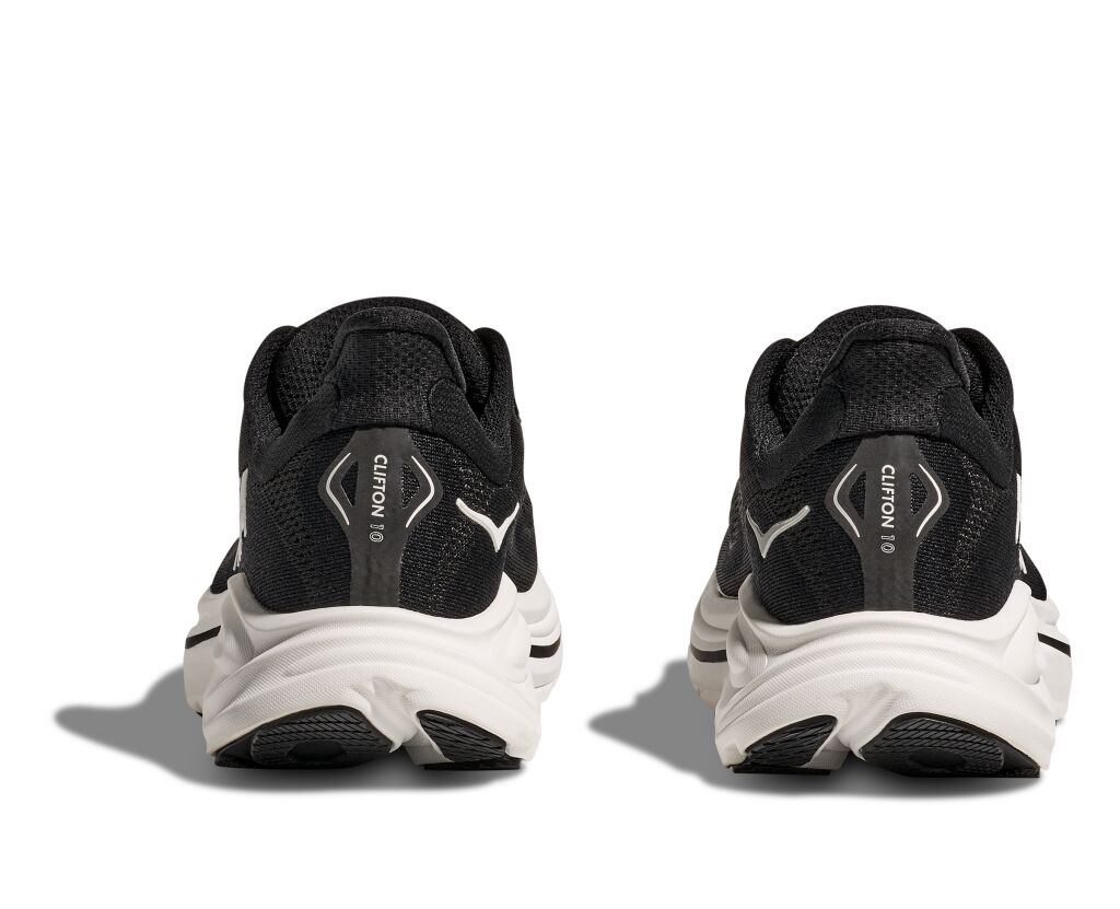 Hoka Men's Clifton 10 Wide Musta / Valkoinen 05