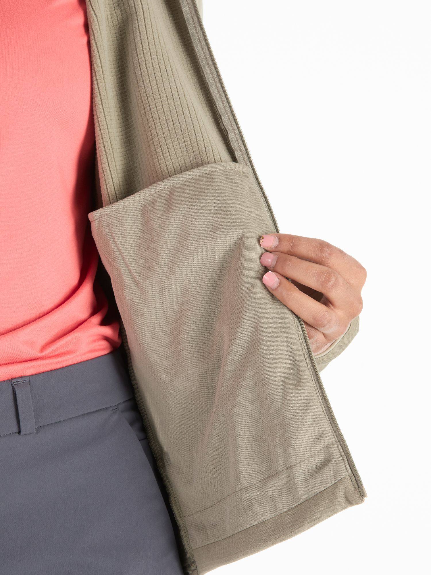 Marmot Women's Leconte Full Zip Hoody Vetiver 06