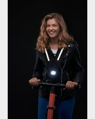 Scooter Vest, Reflective with Led Lights