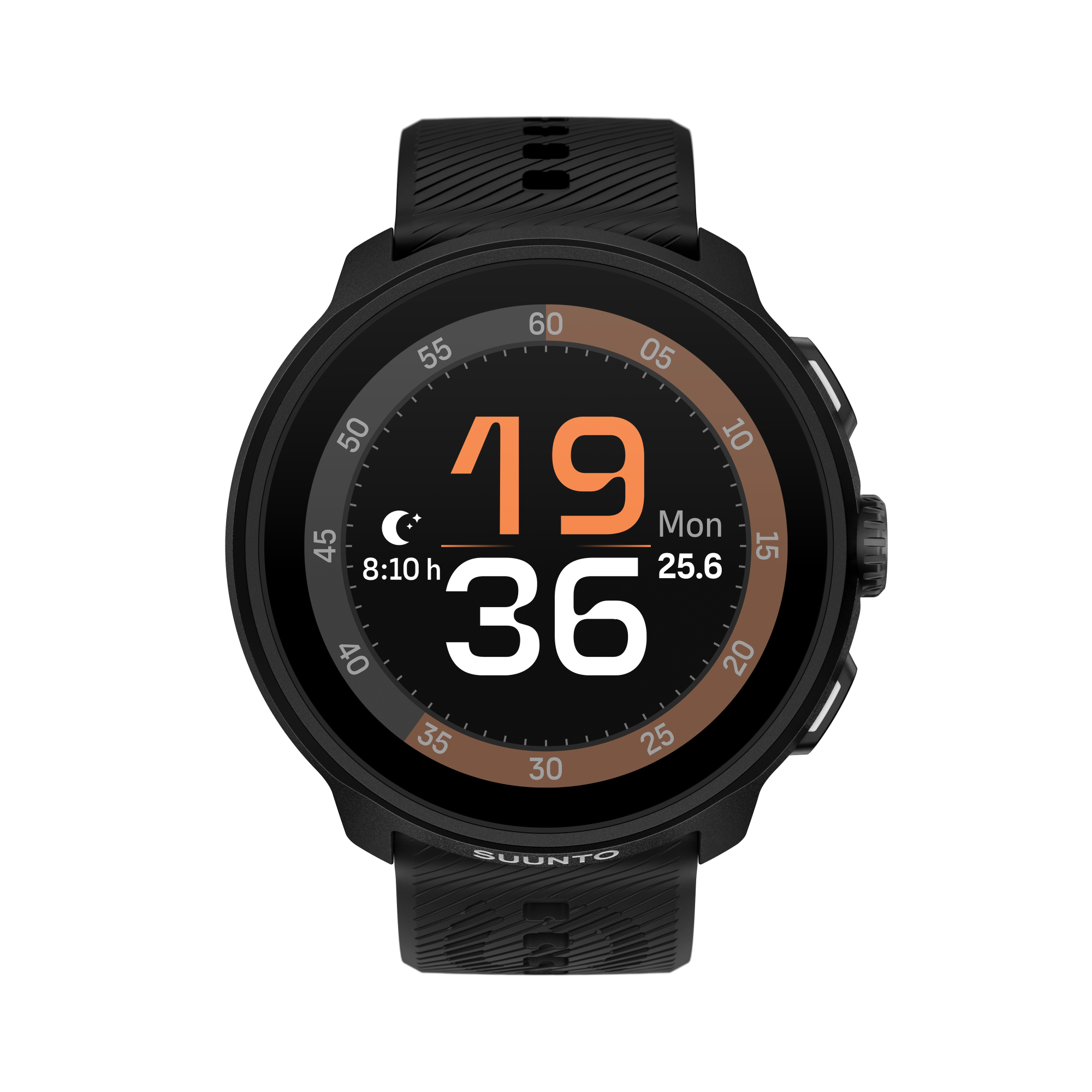 Suunto Run All Black With Silicone Strap  05