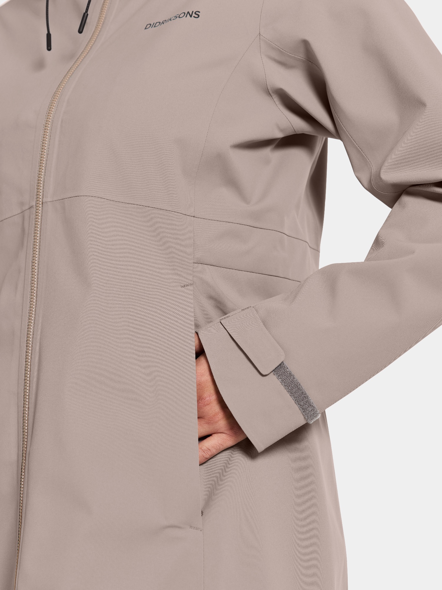 Didriksons Women's Bea 6 Parka Ash 10