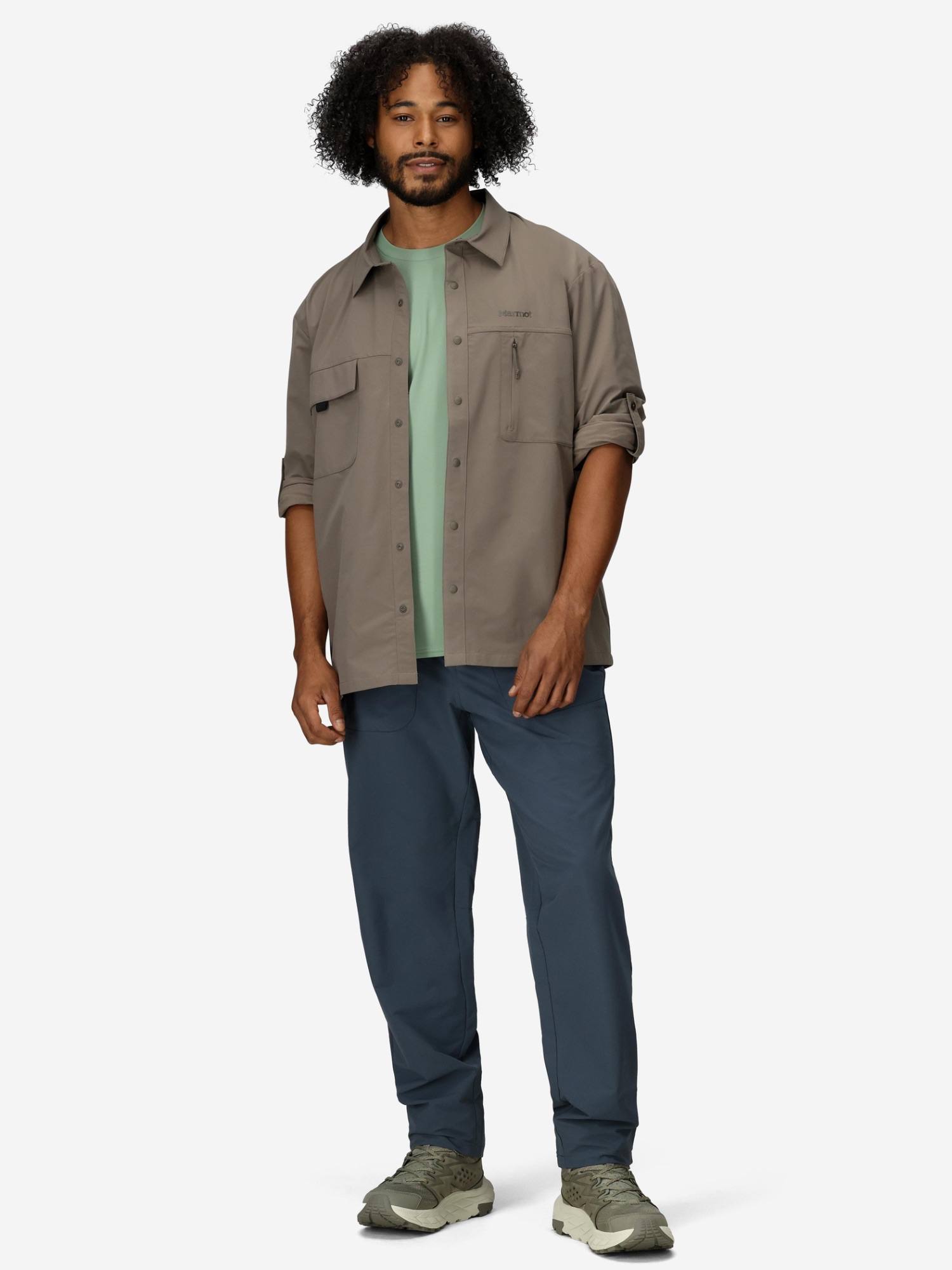 Marmot Men's AirExchange UPF40 Overshirt Clay 06