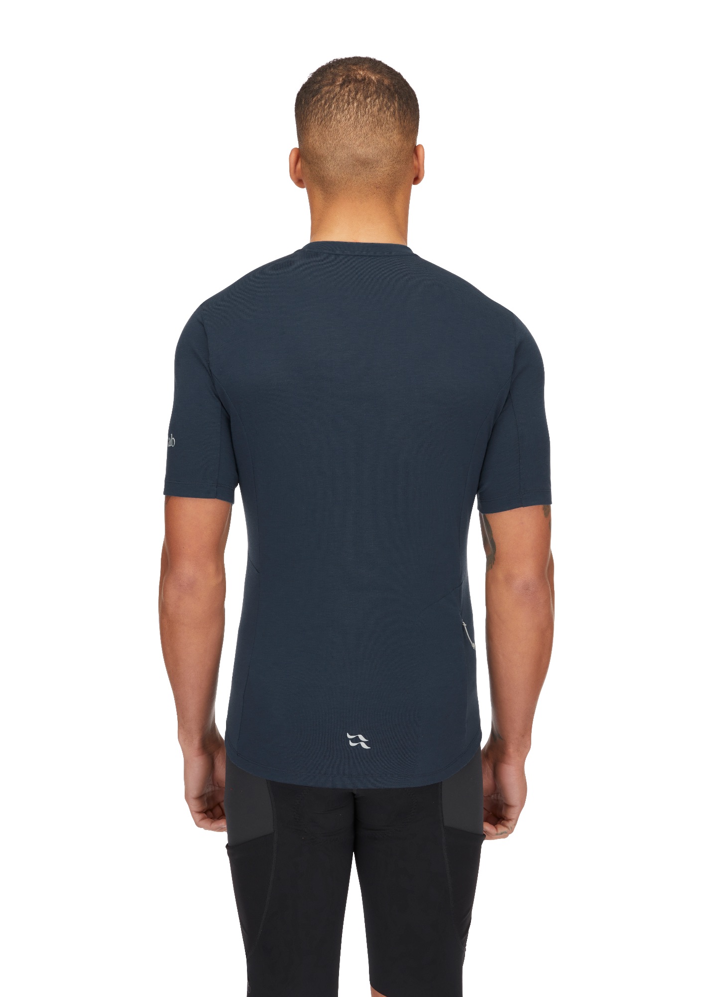 Rab Men's Cinder Crimp Tee Tempest Blue 04