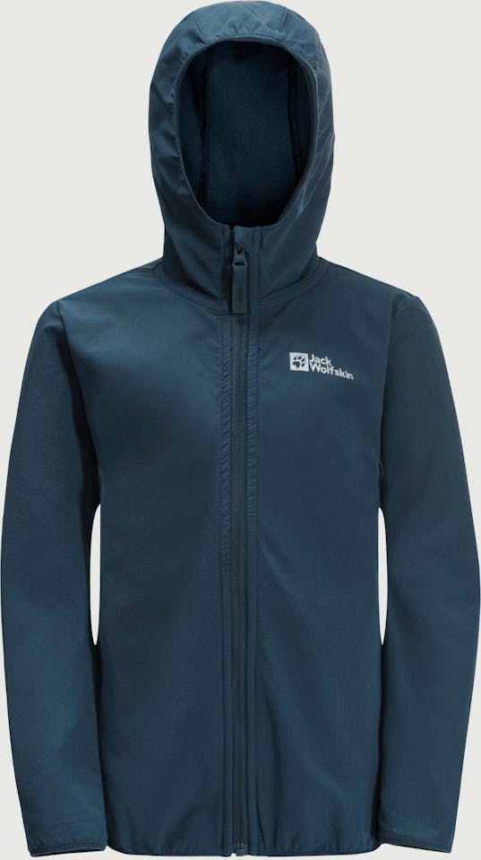 Jack Wolfskin Kid's Solyd Jacket Dark Sea 02