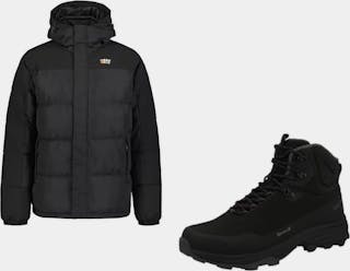 Rukka Men's Viertola Jacket ja Halti Kenai Mid 2 DX Spike