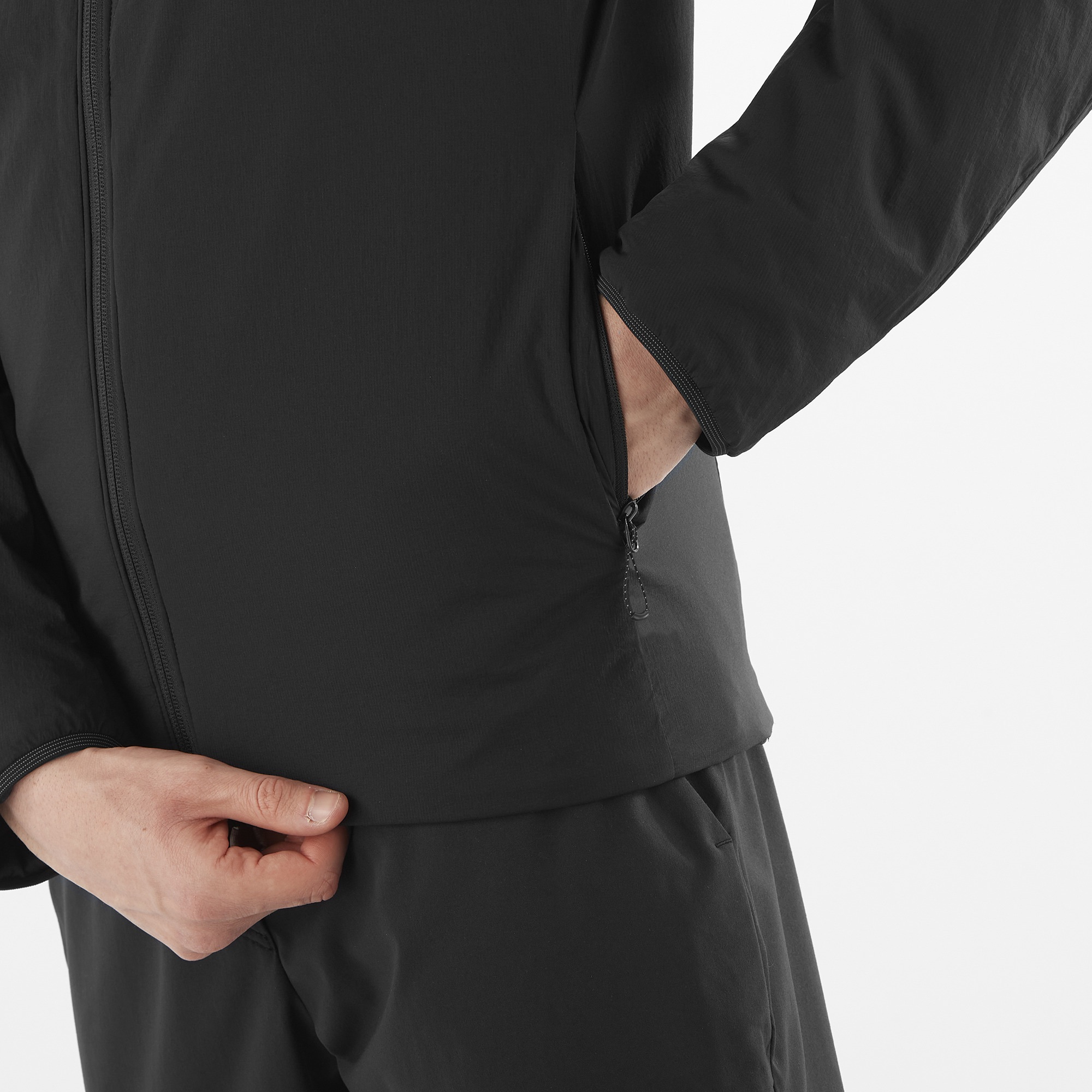 Salomon Men's Mountain Flex Hood Musta 06