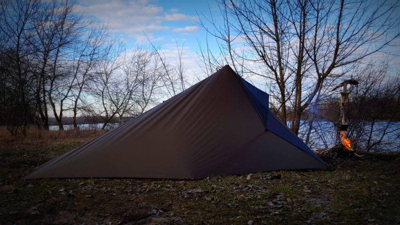 Bushmen Tarp 3x3 UL Dark olive 05