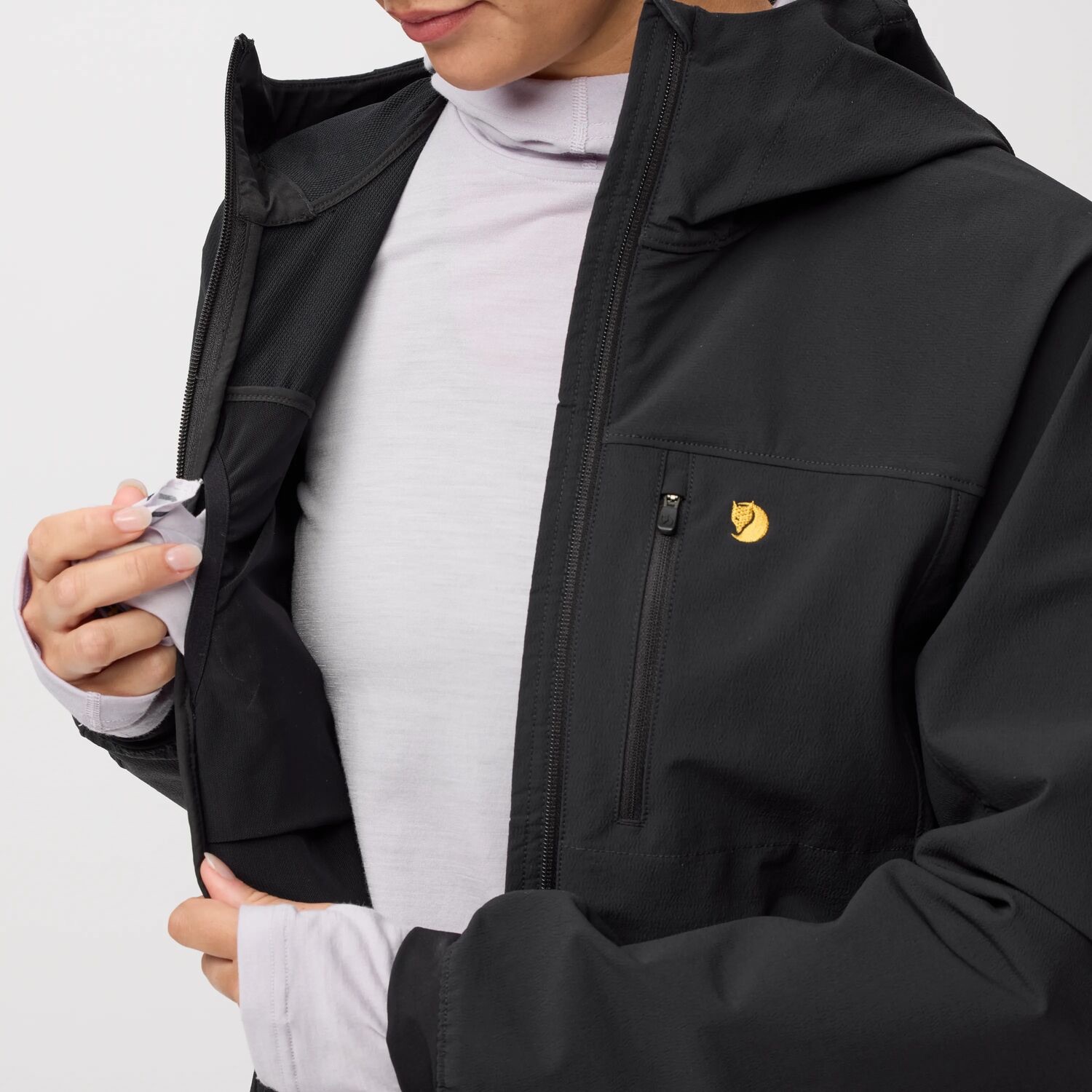 Fjällräven Women's Bergtagen Stretch Jacket Black 09