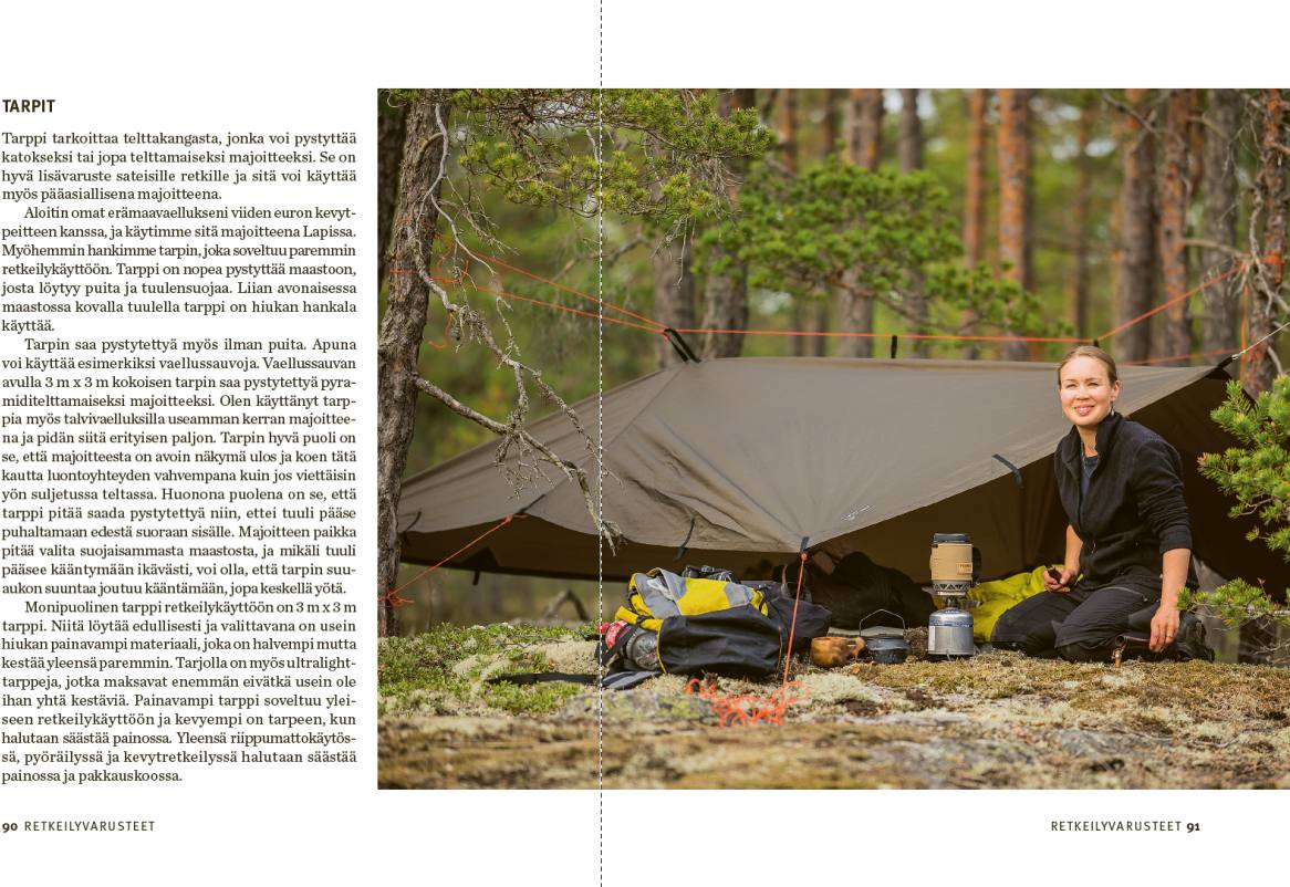 Karttakeskus Retkeilijän ABC: tiedot, taidot, varusteet  05