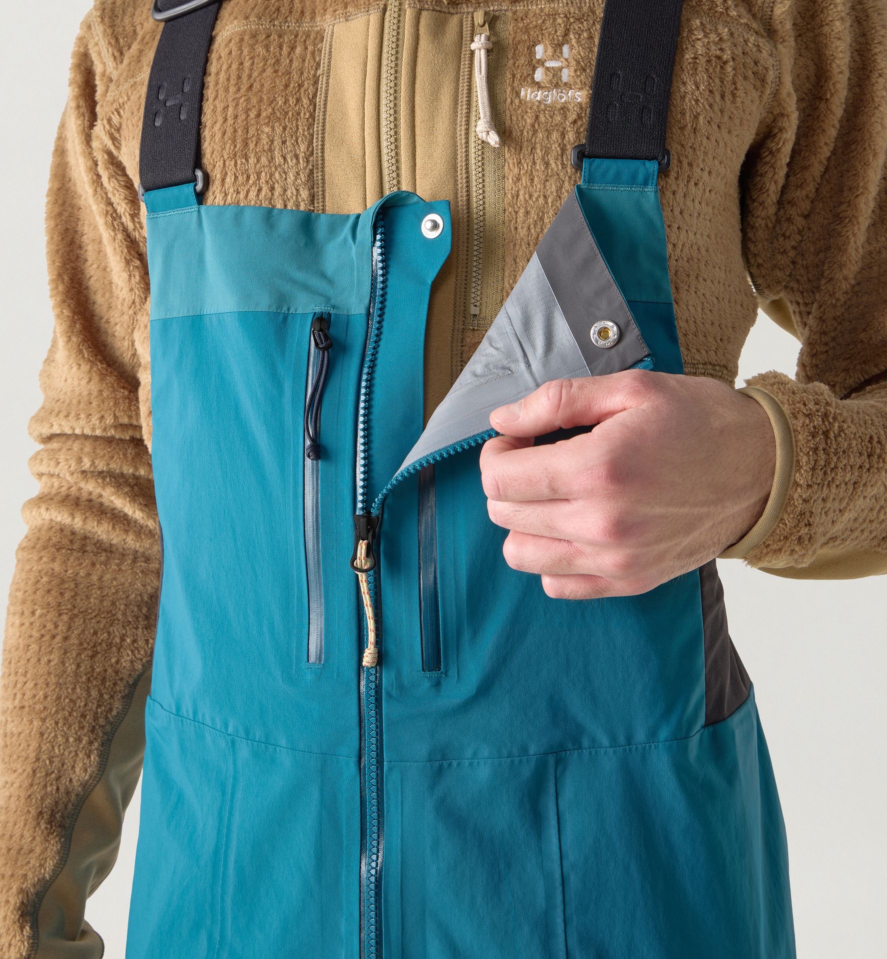 Haglöfs Men's Vassi GTX Pro II Bib Deep Teal 11