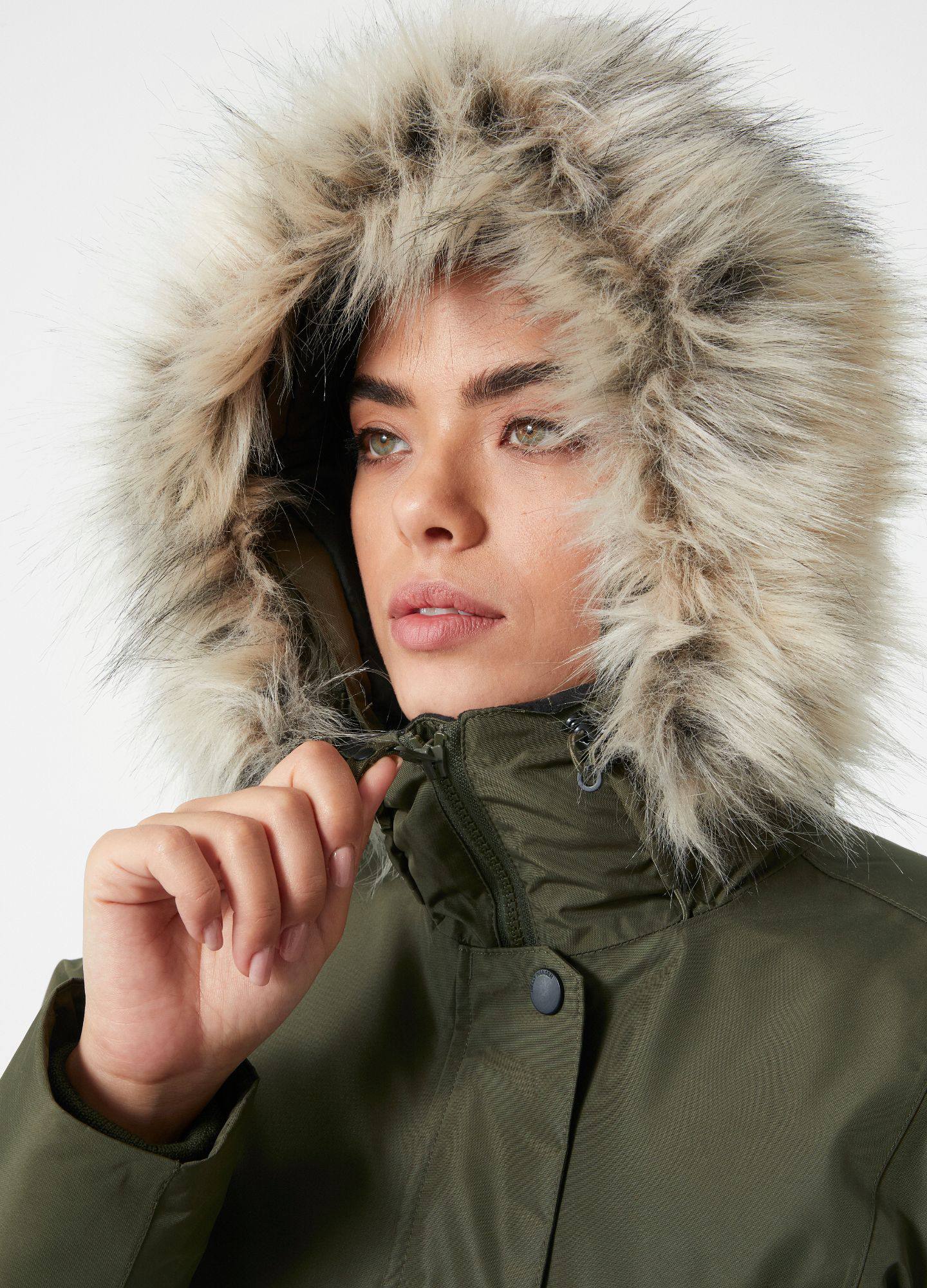 Helly Hansen Women's Senja Parka Green 03