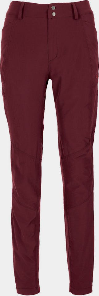 Rab Women's Incline Light Pants Dark red 01