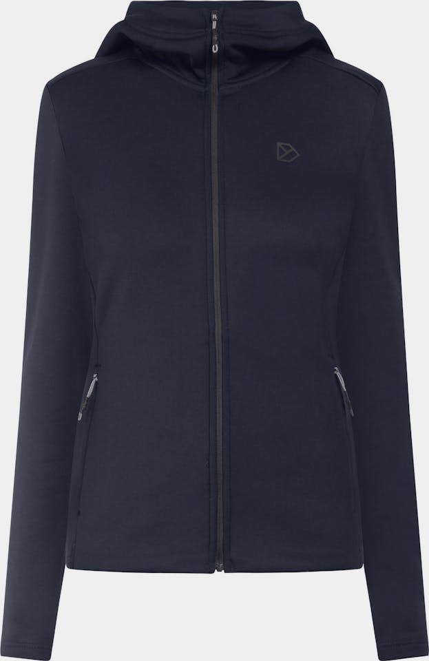 Didriksons Women's Anneli 2 Full Zip Dark Night blue 02