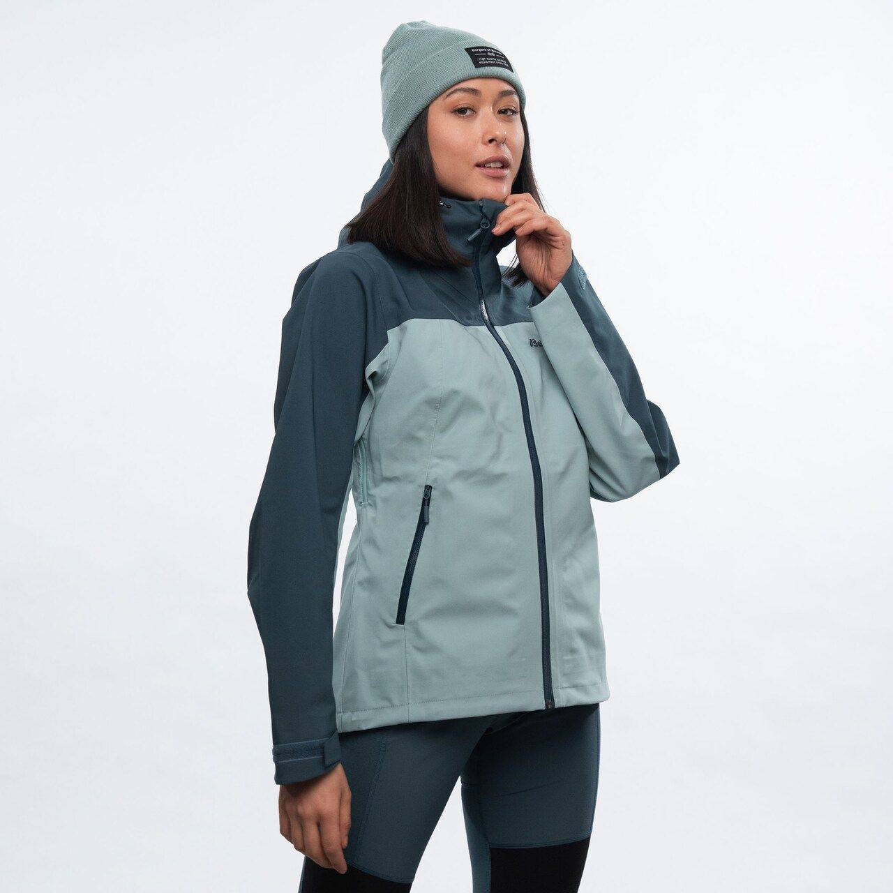 Bergans Gjende 3L W Jacket Harmaa / Sininen 02