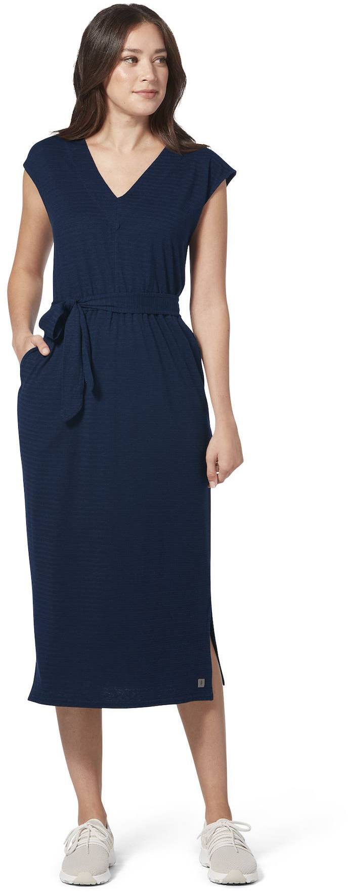 Royal Robbins Women's Vacationer Dress Navy 03