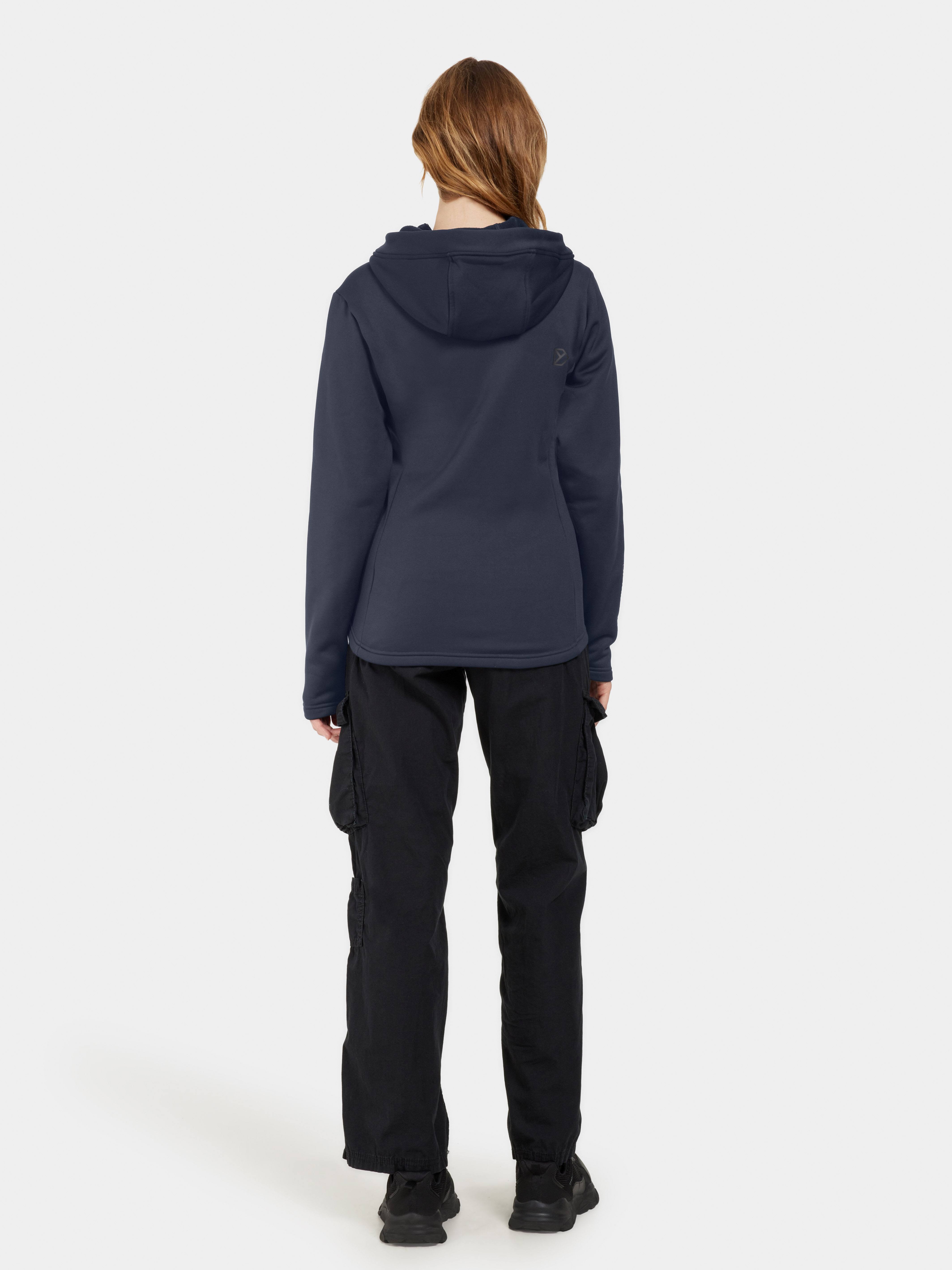Didriksons Women's Anneli 2 Full Zip Dark Night blue 04