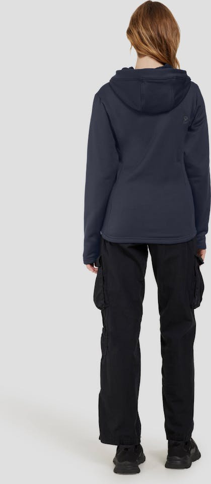 Didriksons Women's Anneli 2 Full Zip Dark Night blue 04