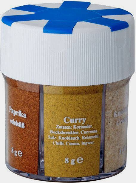Trekking Mahlzeiten Spice Shaker 6 Parts  01