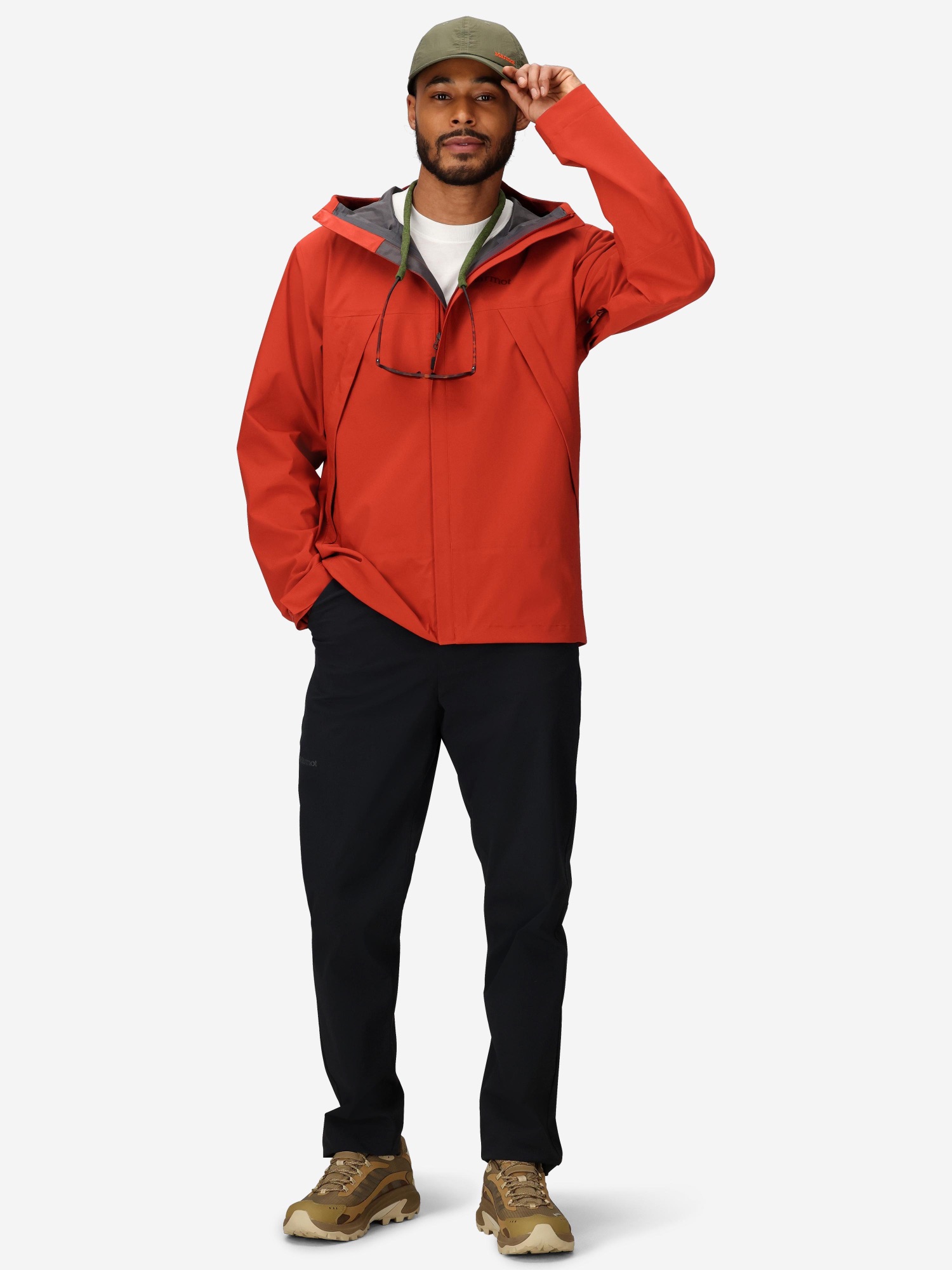 Marmot Men's Precip Eco Pro Jacket Sumac 09