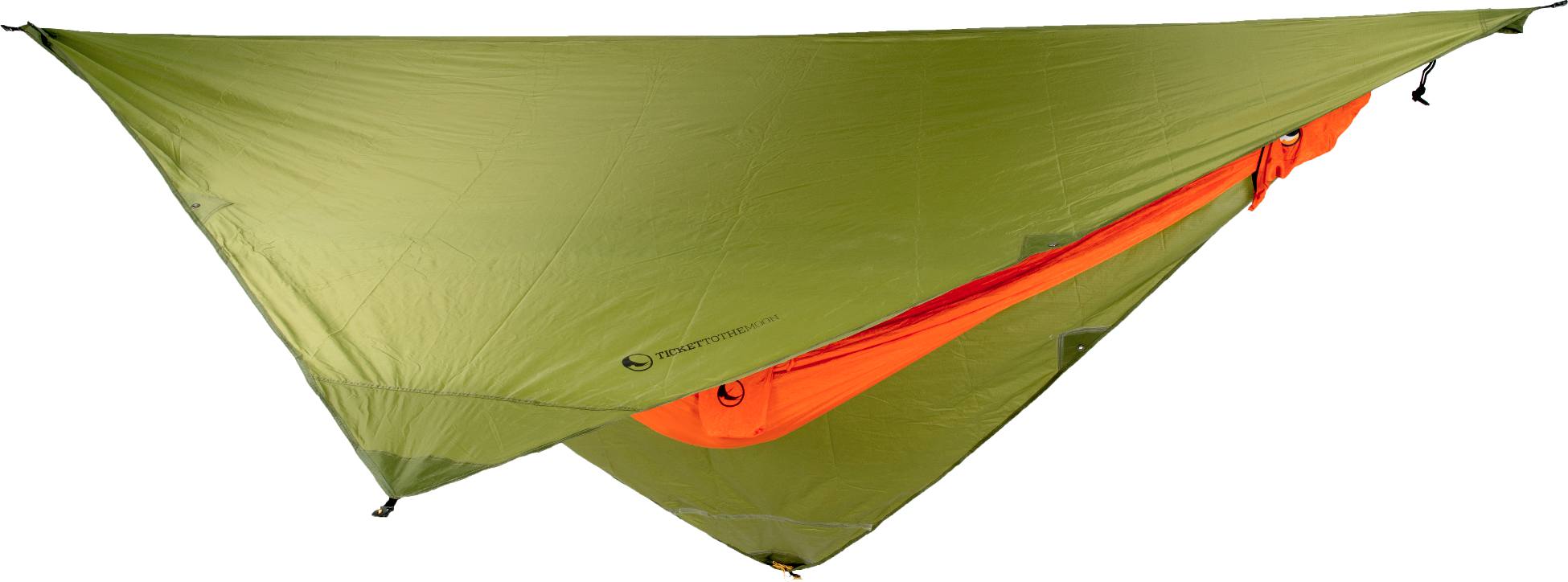 Ticket To The Moon Moon Tarp Tummanvihreä 15