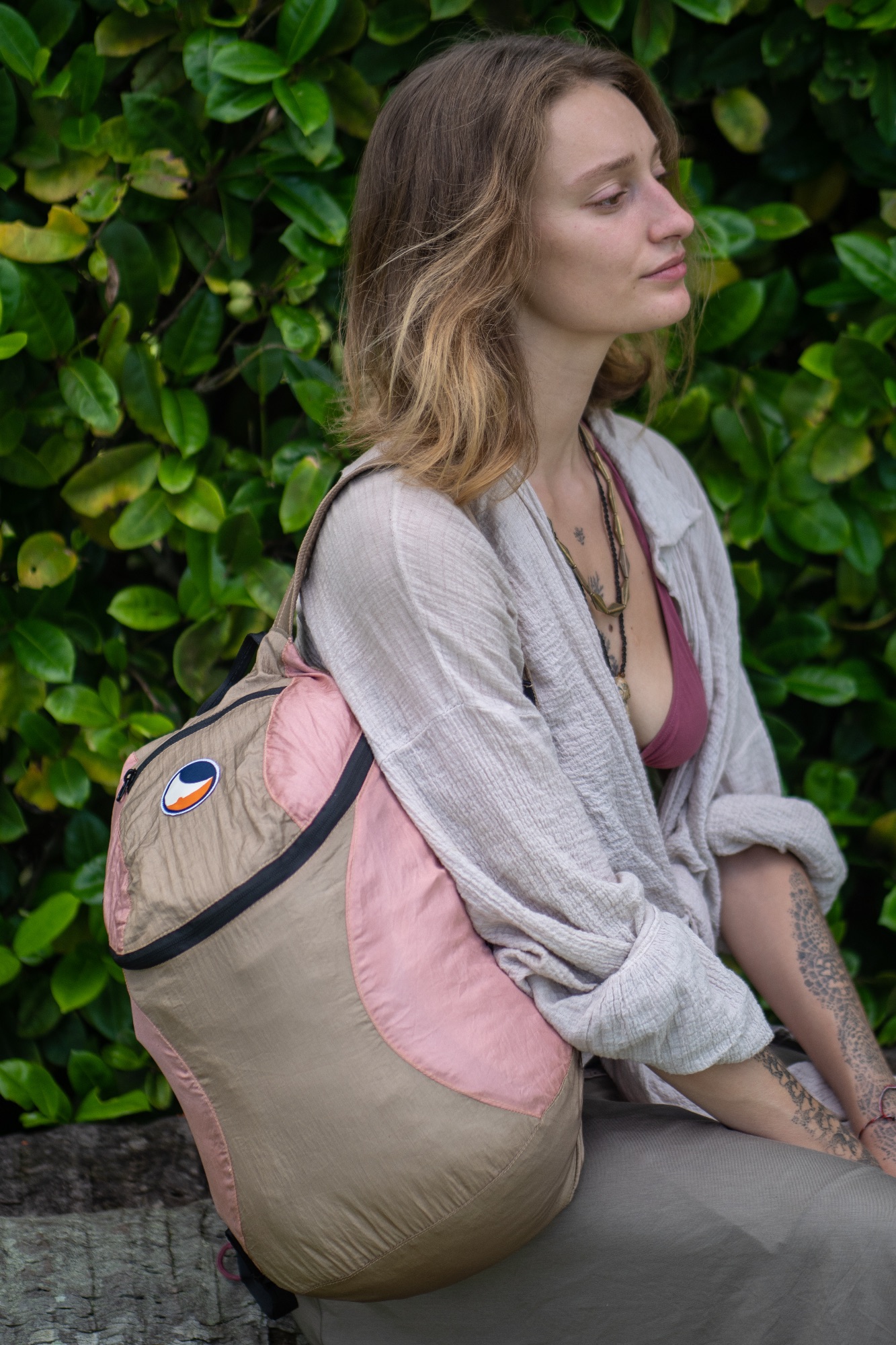 Ticket To The Moon Mini Backpack Vaaleanruskea 06