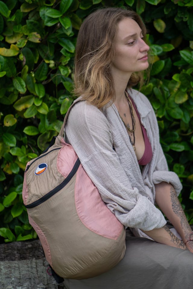 Ticket To The Moon Mini Backpack Vaaleanruskea 06