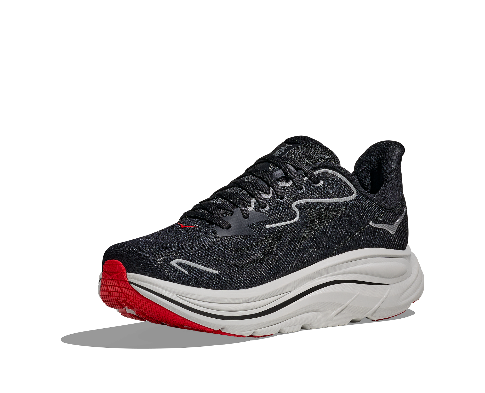 Hoka Men's Clifton 10 Musta / Valkoinen 02