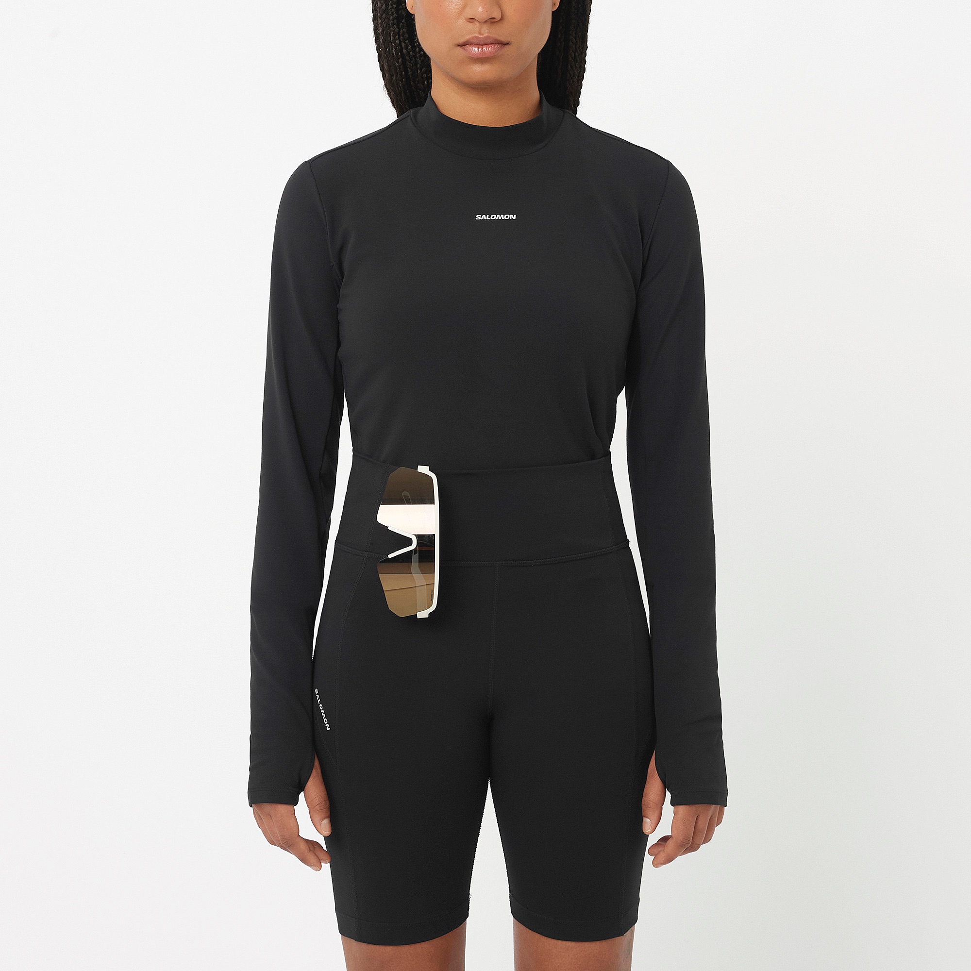 Salomon Women's Shakeout Bliss Long Sleeve Black 03