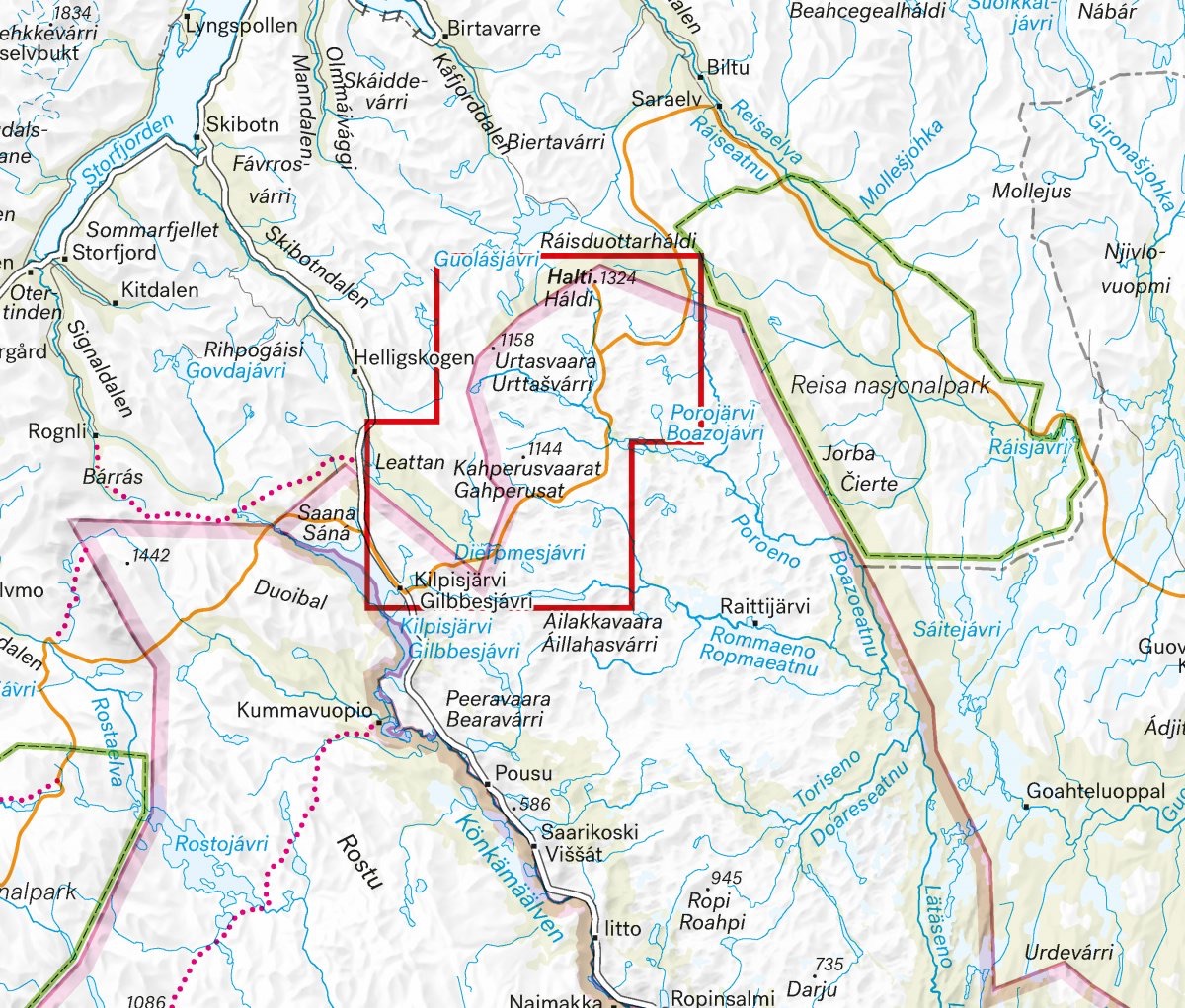 Calazo Halti Route  04