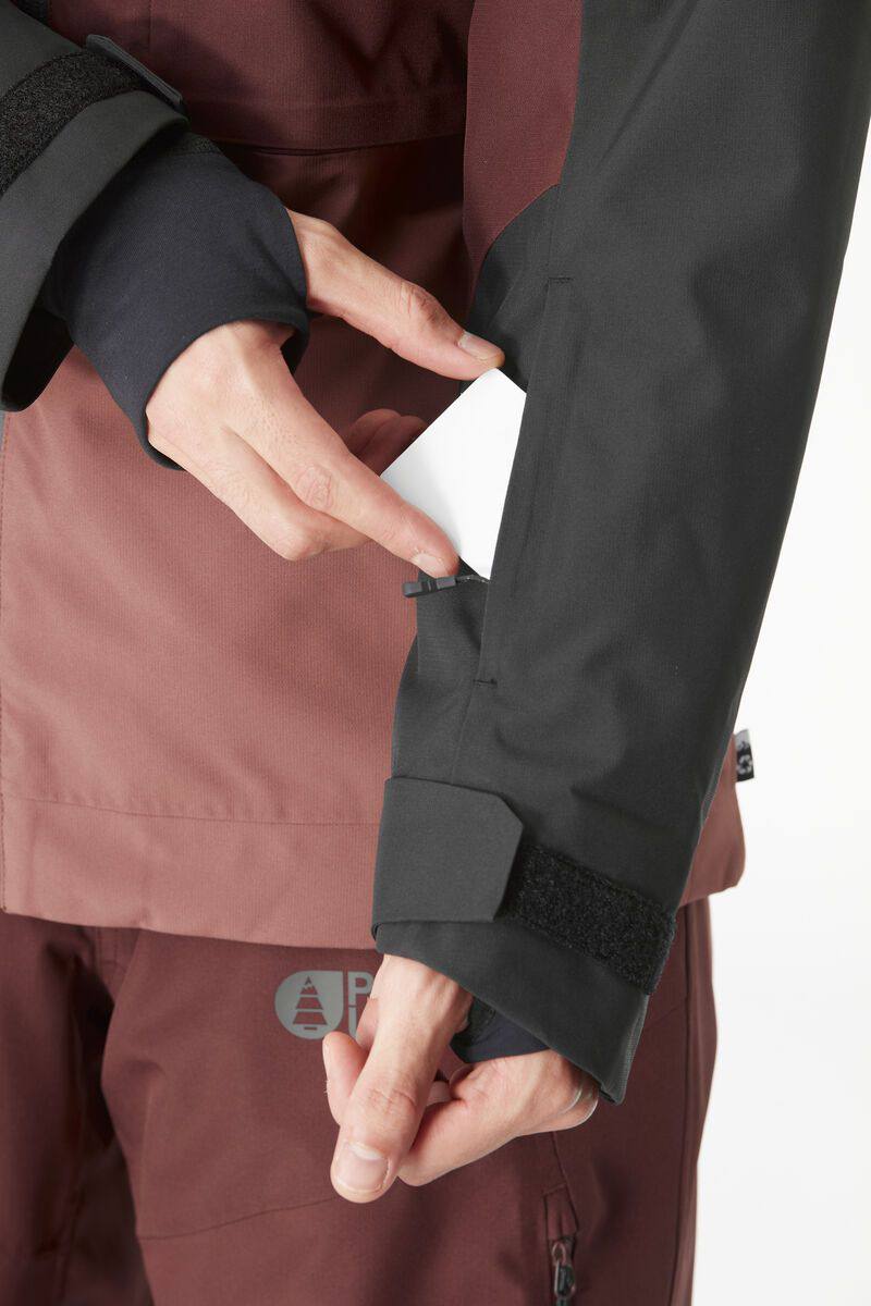 Picture Organic Clothing Men's Object Jacket Punainen / Musta 07