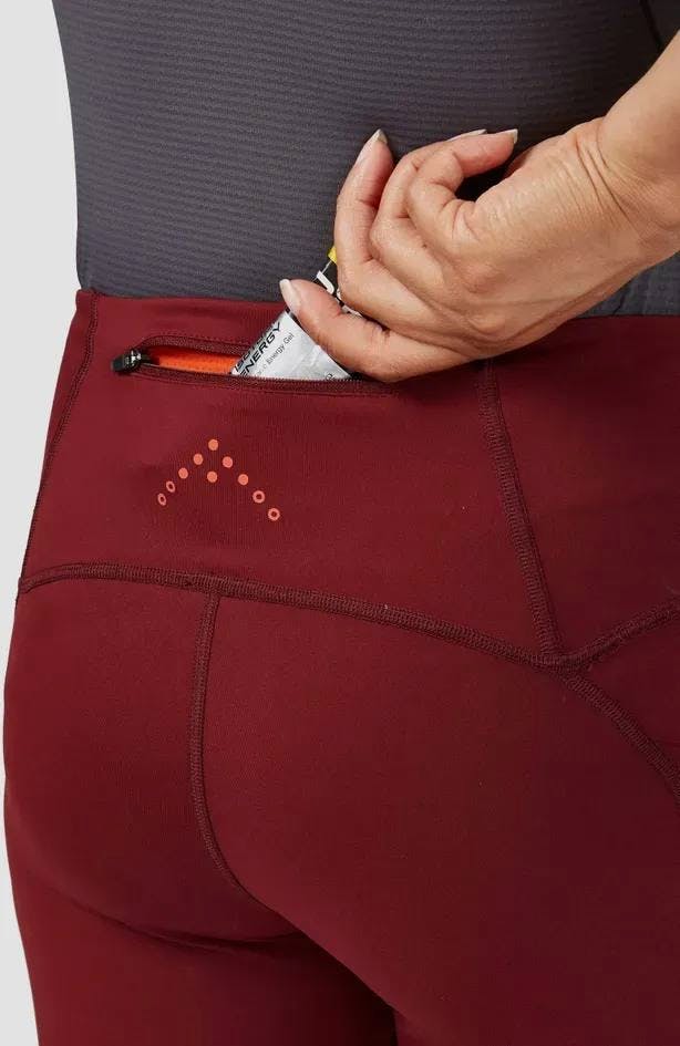 Rab Women's Talus 3/4 Tights Dark red 02