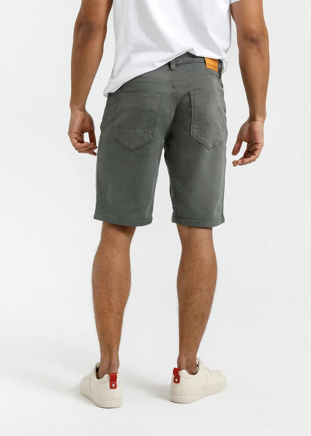 Duer Men's No Sweat Relax Shorts Gull 02